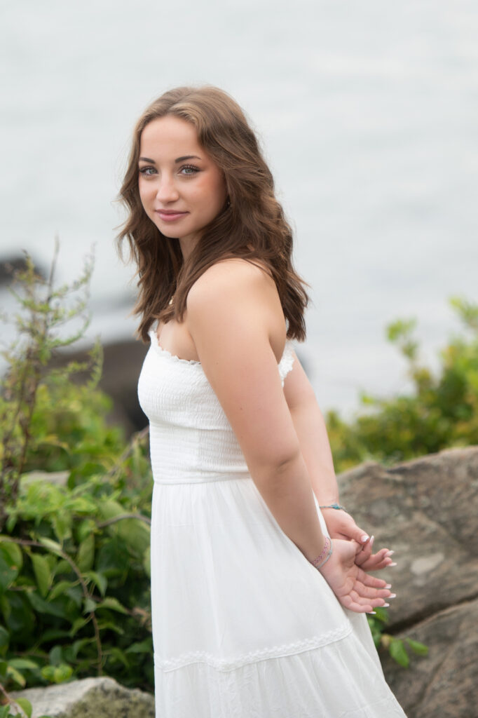 Lyman Hall High School senior  at Meigs Point, Hammonasset Beach State Park, Madison CT