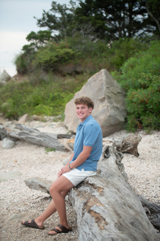Senior  at Meigs Point, Hammonasset Beach State Park, Madison CT